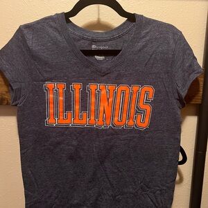 Illinois vneck tshirt